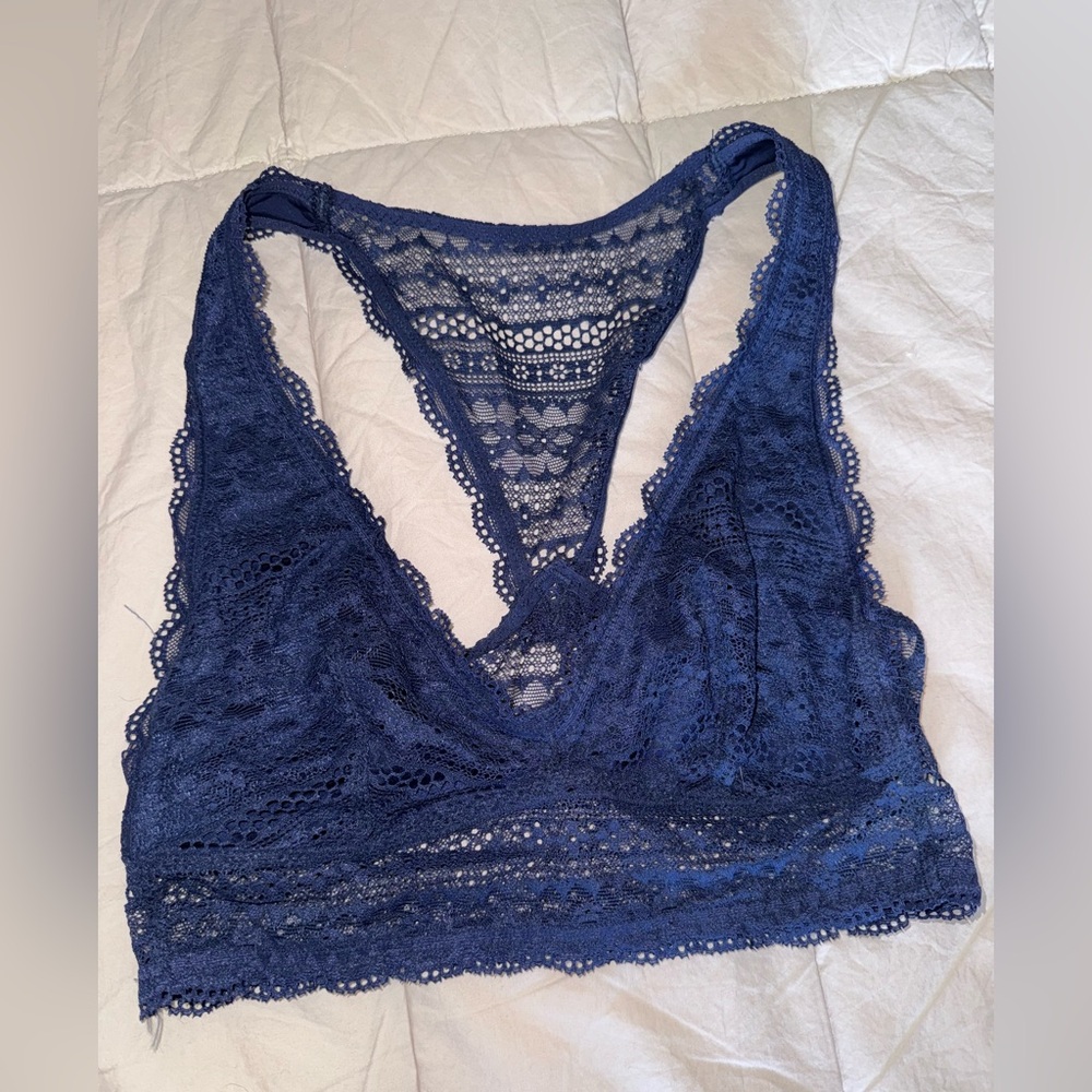 Victoria's Secret Navy Lace Bralette